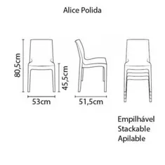 Cadeira Alice Esmeralda Summa