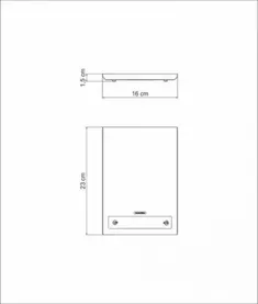 Balança Digital para Cozinha Utility, Tramontina, Inox