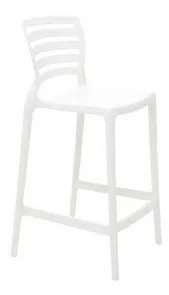 Cadeira Sofia Alta Residência Sem Braço Branca Summa