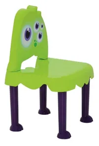 Cadeira Infantil Monster Kids Verde/Lilás