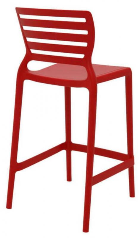 Cadeira Sofia Alta Vermelha Summa