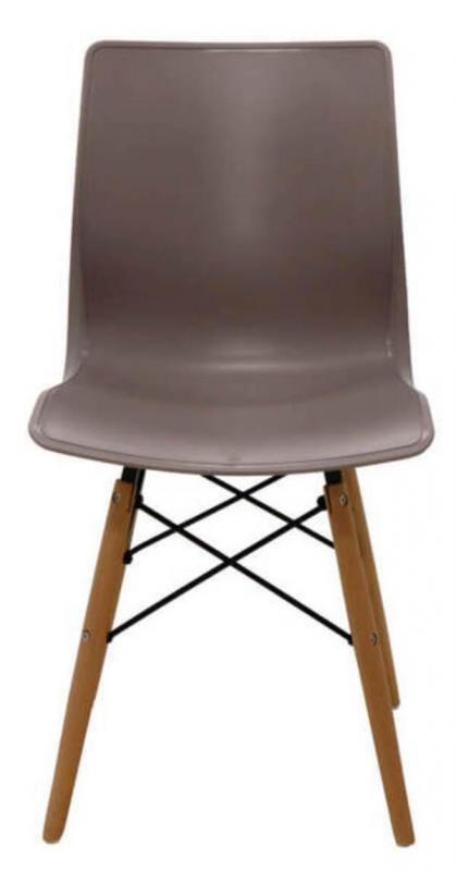 Cadeira Maja Unicolor 3d Camurça  Summa