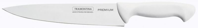 Faca Utility Premium em Aço Inox e Cabo de Polipropileno Branco 8