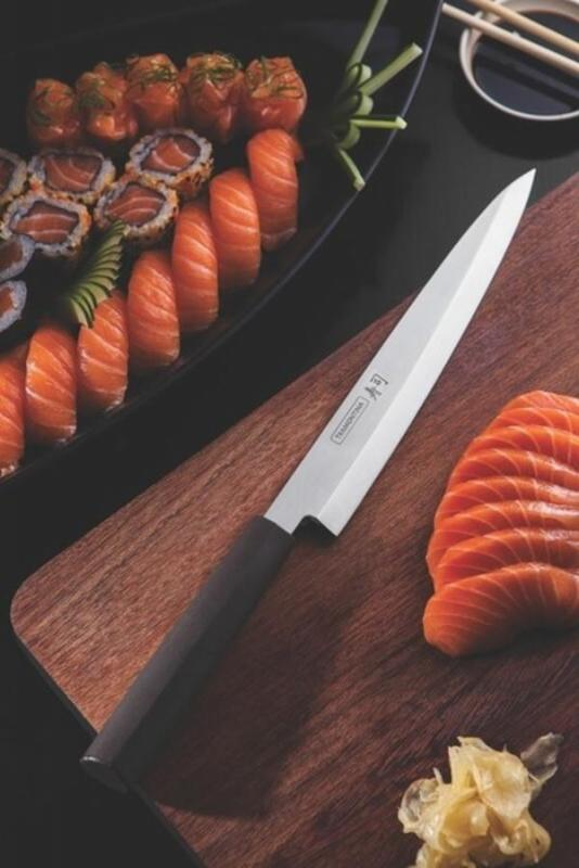 Faca Yanagiba Aço Inox 9 Polegadas Sushi